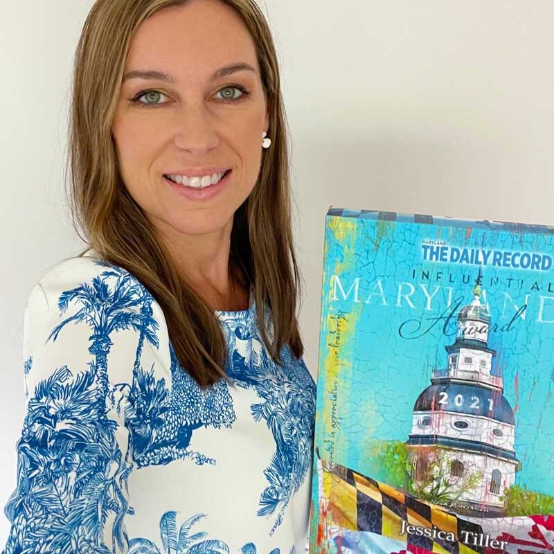 Influential Marylander Jessica Tiller: Influential Marylander Award, 2021
