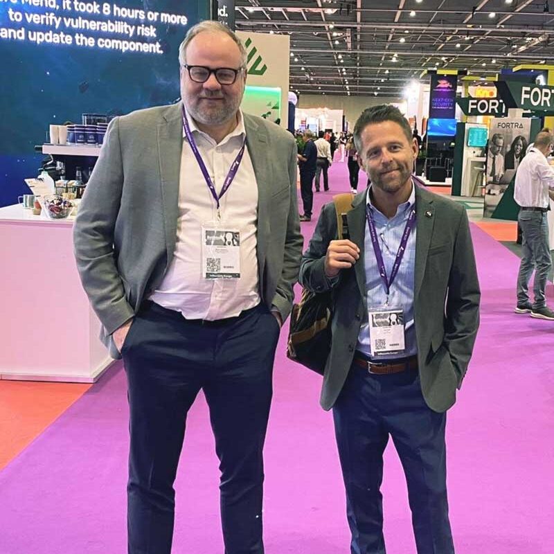 InfoSecurity Europe Pugh & Tiller at InfoSecurity Europe 2024 in London with Maryland Department of Commerce delegation.